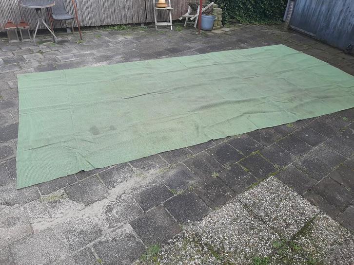 Groen Tent Vloerkleed, Caravans en Kamperen, Tentaccessoires, Gebruikt, Ophalen of Verzenden