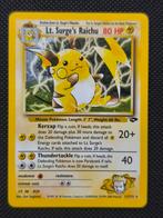 Lt. Surge's Raichu 11/132 Gym Challenge, Ophalen of Verzenden, Zo goed als nieuw