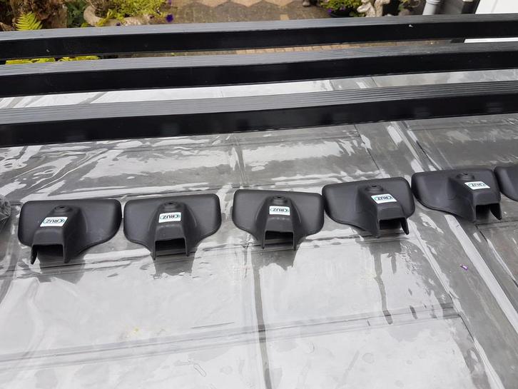 Set dakdragers Opel, Renault, Nissan, Auto diversen, Dakdragers, Zo goed als nieuw, Ophalen