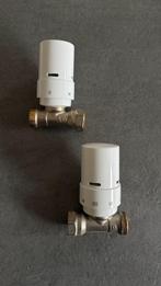 Thermostaatkranen (3x), Doe-het-zelf en Verbouw, Thermostaten, Ophalen, Zo goed als nieuw