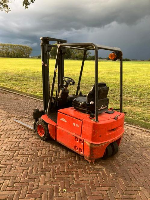 Linde E15, Zakelijke goederen, Machines en Bouw | Heftrucks en Intern transport, Heftruck, Elektrisch, 1000 tot 2000 kg, Ophalen