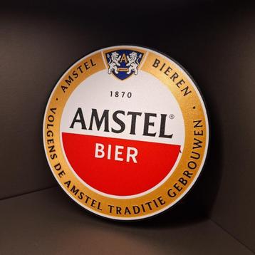 ÀANBIEDING Amstel Bier mancave kroeg bar wandlamp  beschikbaar voor biedingen