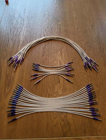 PurpleNoise Custom Jack Kabels set Paars beschikbaar voor biedingen