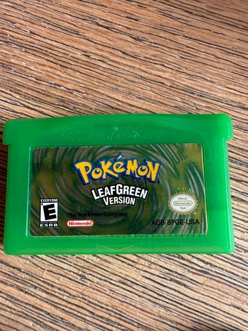 Pokemon Leaf Green (USA) - Game Boy Advance beschikbaar voor biedingen