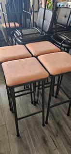 Hoge Barstoelen van Satelliet, 12 stuks, roze, gebruikt, Ophalen, Gebruikt