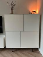 Goossens Verona opbergkast - Wit - In Goede Staat!, Huis en Inrichting, Kasten | Dressoirs, Ophalen, Kunststof, 100 tot 150 cm