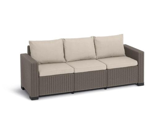 Loungebank, Tuin en Terras, Tuinsets en Loungesets, Gebruikt, Loungeset, 3 zitplaatsen, Bank, Ophalen