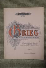 5x Leer- bladmuziek piano,oa Schumann, Diabelli,Parlow,Grieg, Muziek en Instrumenten, Gebruikt, Klassiek, Overige soorten, Ophalen of Verzenden