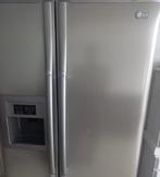 Amerikaanse koelkast, Ophalen, Gebruikt, 200 liter of meer, 60 cm of meer