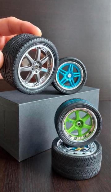 Road Champs Fly wheels jakks pacific 4 Pack Tuner Car Wheels beschikbaar voor biedingen