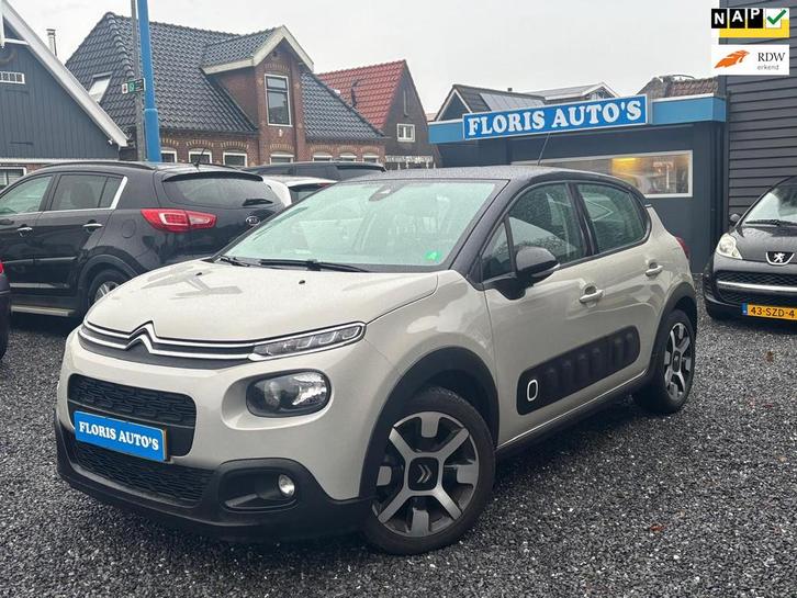 Citroen C3 1.2 PureTech S&S Shine|Carplay|Cruise|Led, Auto's, Citroën, Bedrijf, Te koop, C3, ABS, Achteruitrijcamera, Airbags