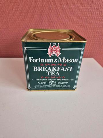 Fortnum & Mason Breakfast Tea Blik - Vintage beschikbaar voor biedingen