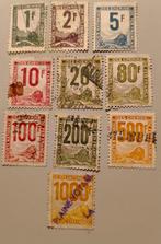 Frankrijk Trein Postzegels - Serie, Ophalen of Verzenden, Buitenland