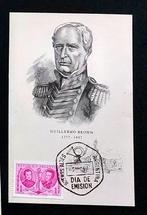 Argentinië 1957 FDC Admiraal Guillermo Brown – 5 stuks, Verzenden, Briefkaart