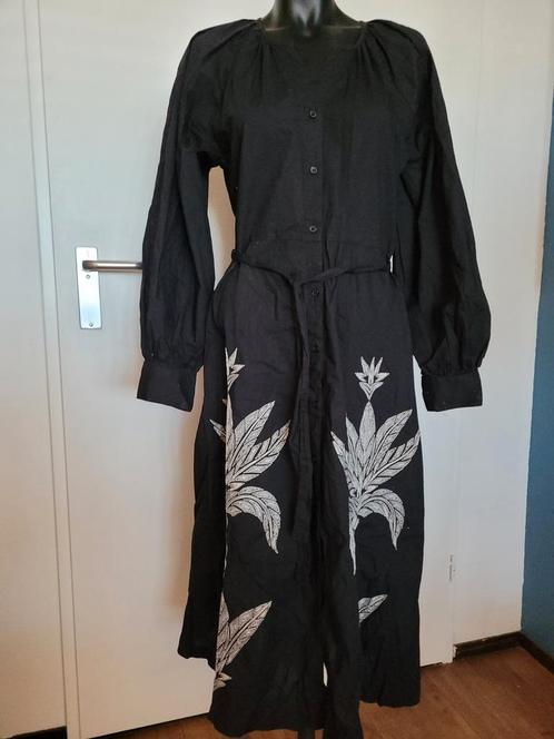 Zwarte "ibizalook" jurk "H&M" mtXS, Kleding | Dames, Jurken, Zo goed als nieuw, Maat 34 (XS) of kleiner, Zwart, Onder de knie