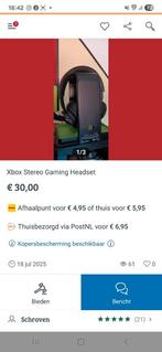 Xbox headset, Spelcomputers en Games, Spelcomputers | Xbox | Accessoires, Ophalen of Verzenden, Zo goed als nieuw