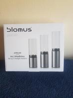 Blomus AMILIO windlichten NIEUW 3 verschillende maten RVS, Verzenden, Nieuw