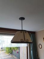 Vintage zelfgesmede hanglamp., Huis en Inrichting, Lampen | Hanglampen, Ophalen, Gebruikt, Minder dan 50 cm