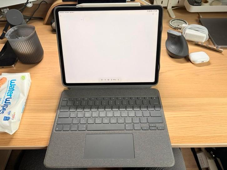 iPad Pro 5th-gen 12.9” M1 wifi+cellular 128G + accessories, Computers en Software, Apple iPads, Gebruikt, Apple iPad, Wi-Fi en Mobiel internet