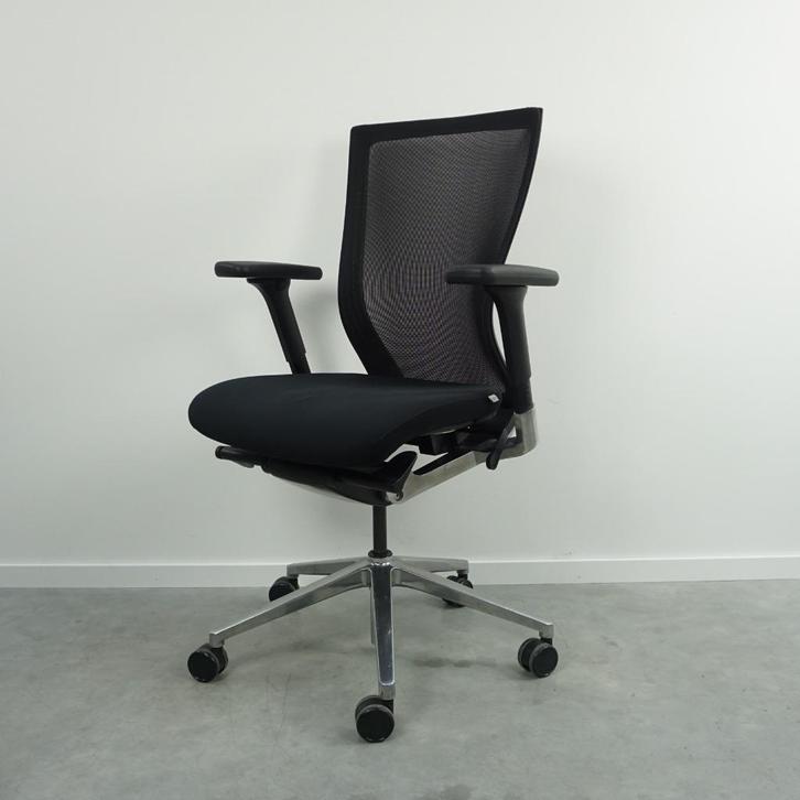 Sidiz T50 Bureaustoelen | Ergonomisch | Netweave Zwart, Huis en Inrichting, Bureaustoelen, Gebruikt, Bureaustoel, Zwart, Ergonomisch