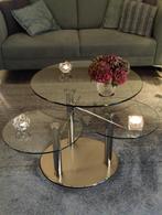 Design Draenert Intermezzo Salontafel , 3 tafel plateaus, Ophalen, Gebruikt, 100 tot 150 cm, Rond