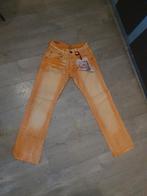 Oranje nieuwe vintage jeans unisex vintage deathstock, Kleding | Dames, Broeken en Pantalons, Nieuw, Oranje, Lang, Ophalen of Verzenden