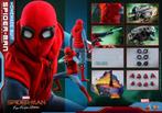 Hot Toys Marvel Spiderman Far From Home Homemade Suit MMS552, Nieuw, Actiefiguur of Pop, Film, Verzenden