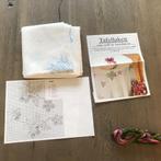 borduurpakket-tafelkleed, Hobby en Vrije tijd, Ophalen of Verzenden, Zo goed als nieuw, Borduurpakket
