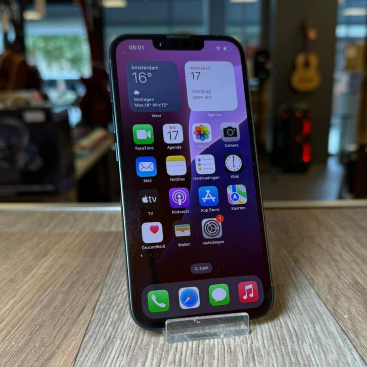 Apple iPhone 14 128GB Zwart | Accu 100% | Nieuwstaat, Telecommunicatie, Mobiele telefoons | Apple iPhone, Zo goed als nieuw