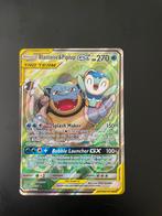 Tag team Blastoise & Piplup #215/236 - Cosmic Eclipse, Hobby en Vrije tijd, Verzamelkaartspellen | Pokémon, Ophalen of Verzenden
