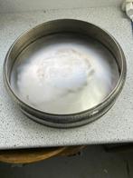 ronde rvs schaal, Huis en Inrichting, Woonaccessoires | Schalen en Manden, Ophalen, Overige materialen, Schaal, Rond