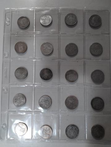 ❤️ 100 Zilveren Wilhelmina guldens zilver gulden verzameling beschikbaar voor biedingen