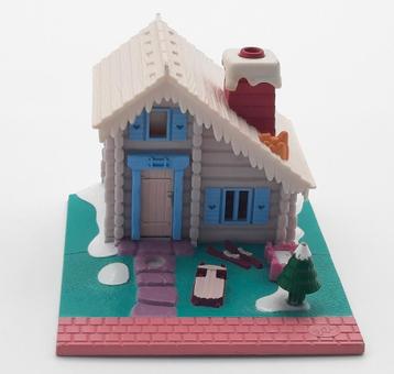 Vintage Polly Pocket Ski Lodge Bluebird 1993  beschikbaar voor biedingen