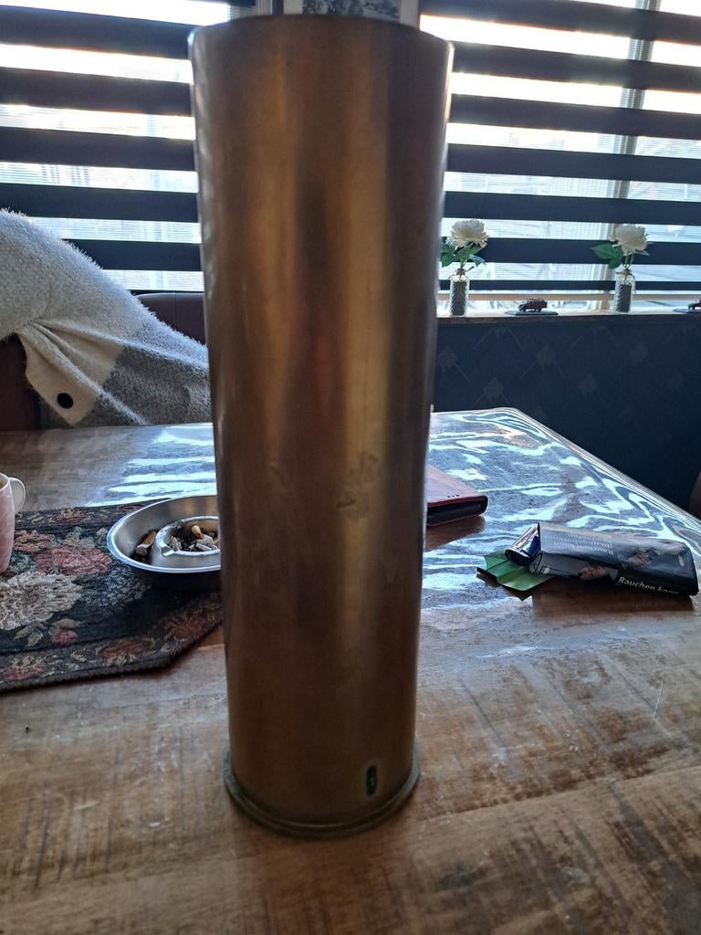 Koper huls, Verzamelen, Militaria | Tweede Wereldoorlog, Ophalen of Verzenden, Nederland, Hulzen of Bodemvondsten