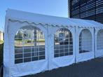 Grote witte partytent 8 x 3 meter, 2,9 meter hoog. (z.g.a.n), Tuin en Terras, Partytenten, Ophalen, Partytent, Minder dan 4 meter