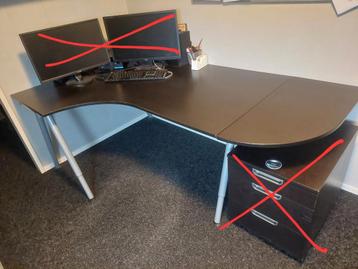 Moet weg! Galant ikea hoek bureau business  beschikbaar voor biedingen