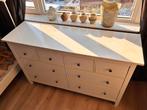 Grote Hemnes ladekast (Ikea), commode, dressoir, wit hout, Ophalen, 5 laden of meer, 150 tot 200 cm, Zo goed als nieuw