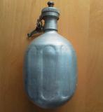 Veldfles aluminium 1 liter, Verzamelen, Militaria | Tweede Wereldoorlog, Ophalen of Verzenden