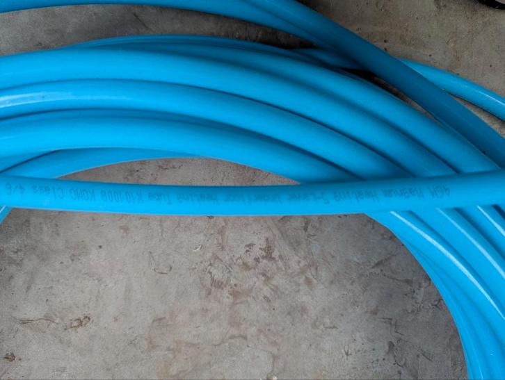 Vloerverwarming buizen 14mm van 46m, 20m en 16m, Doe-het-zelf en Verbouw, Buizen en Afvoer, Zo goed als nieuw, Rechte buis, Overige materialen