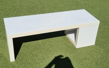 Salontafel. Wit (ikea Kallax)