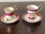 Twee Mooie, Oude KOP en SCHOTEL van VERSAILLES PORCELAINE, Ophalen of Verzenden, Zo goed als nieuw, Kop en/of schotel