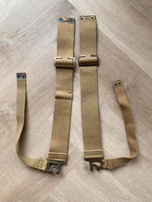 Canadese smallpack riemen links en rechts, Verzamelen, Militaria | Tweede Wereldoorlog, Landmacht, Kleding of Schoenen, Engeland