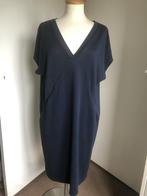ICHI blauwe tricot  jurk mt XL met zakken , iets toelopend, Blauw, Maat 46/48 (XL) of groter, Ophalen of Verzenden, Zo goed als nieuw