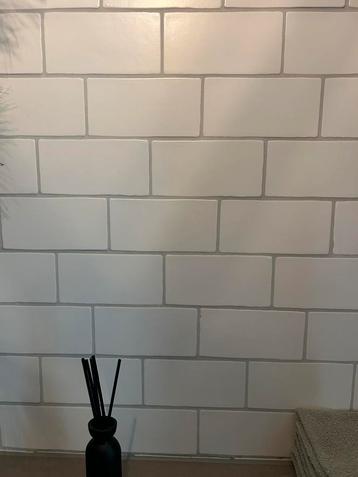 100st nieuwe tegeltjes 7,5x15cm, €15,00 beschikbaar voor biedingen