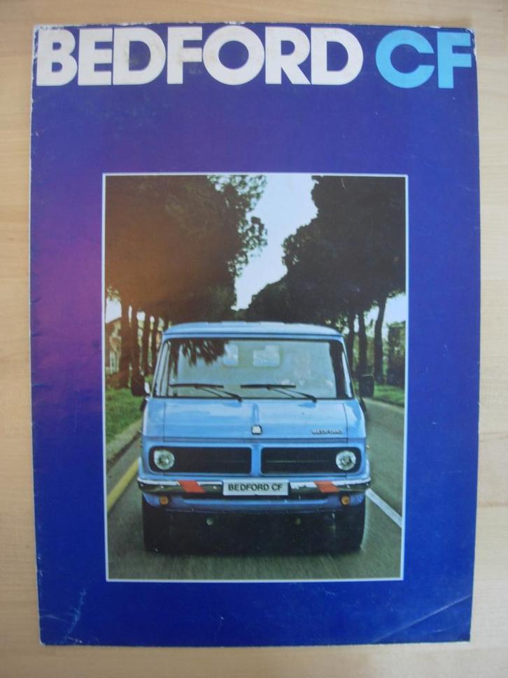 Bedford CF Brochure ca 1976, Boeken, Auto's | Folders en Tijdschriften, Zo goed als nieuw, Overige merken, Ophalen