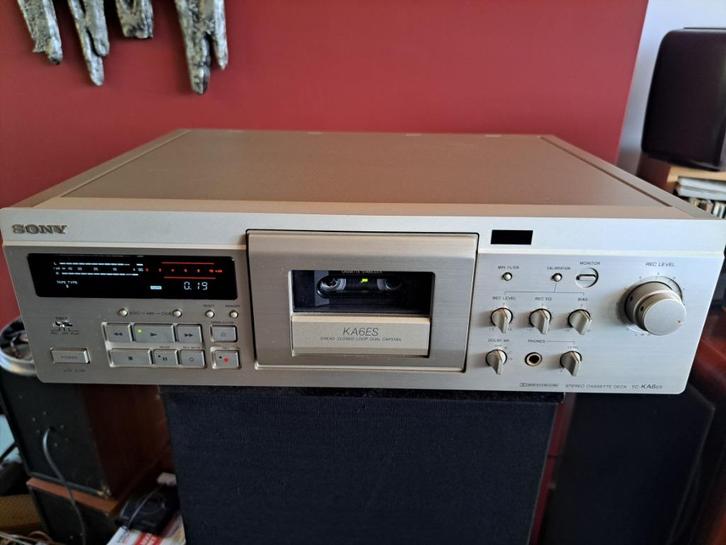 Sony tc ka6 Es, Audio, Tv en Foto, Cassettedecks, Enkel, Sony, Tiptoetsen, Tape counter, Ophalen of Verzenden