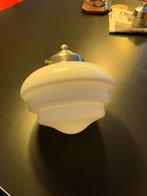 Art deco wandlamp, Ophalen, Gebruikt, Glas