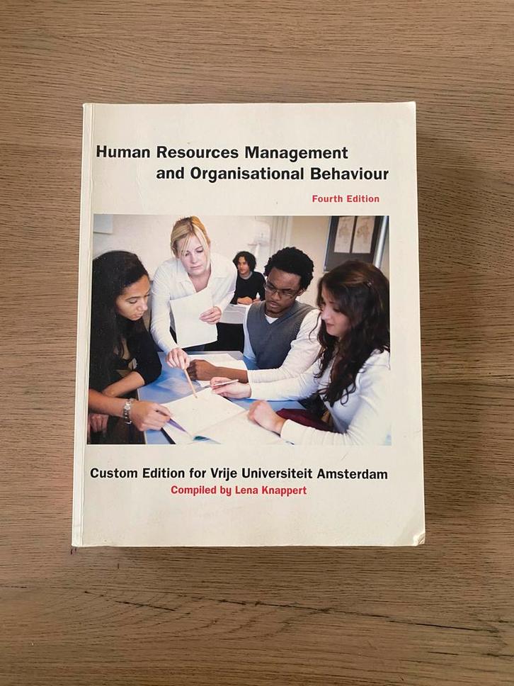 Human Resource Management and Organisational Behaviour, Boeken, Studieboeken en Cursussen, Zo goed als nieuw, WO, Ophalen of Verzenden