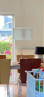 Melkglazen hanglamp, als nieuw, Ophalen, Modern design, Zo goed als nieuw, Glas