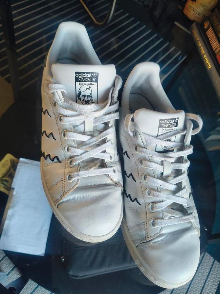 Adidas Stan Smith, Kleding | Heren, Schoenen, Gedragen, Sneakers of Gympen, Wit, Ophalen of Verzenden